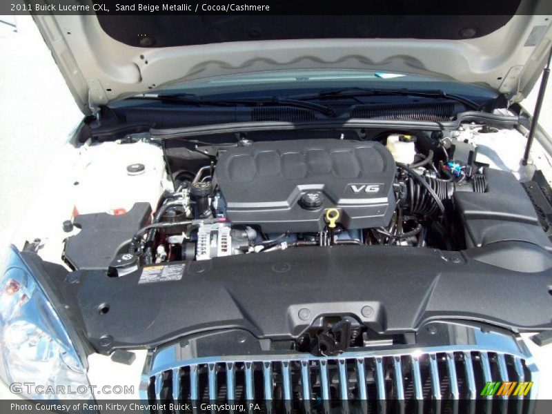 Sand Beige Metallic / Cocoa/Cashmere 2011 Buick Lucerne CXL