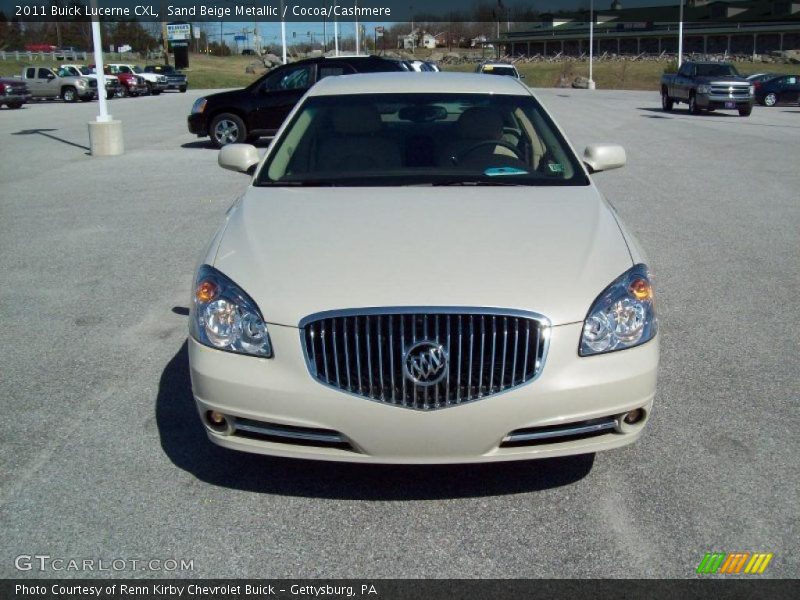 Sand Beige Metallic / Cocoa/Cashmere 2011 Buick Lucerne CXL