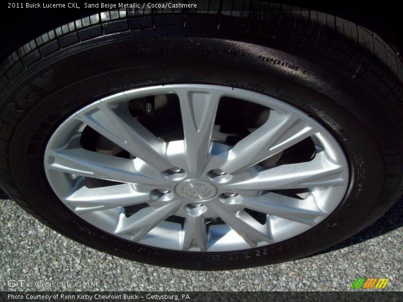 Sand Beige Metallic / Cocoa/Cashmere 2011 Buick Lucerne CXL