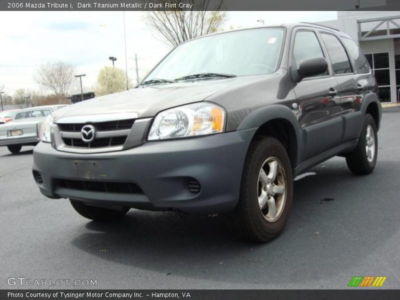 Dark Titanium Metallic / Dark Flint Gray 2006 Mazda Tribute i