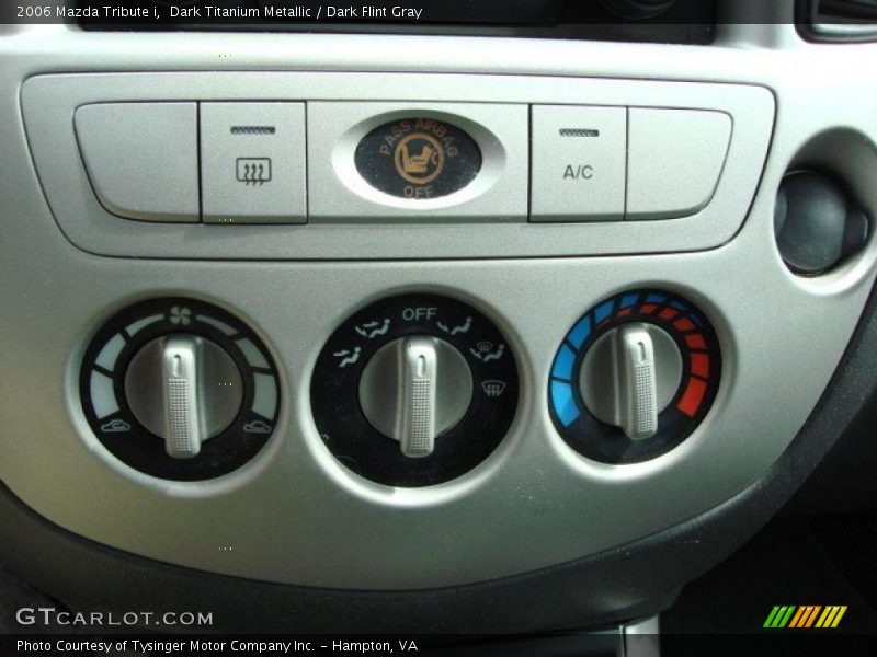 Controls of 2006 Tribute i