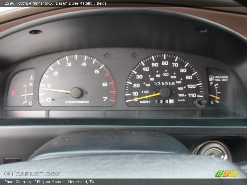 Desert Dune Metallic / Beige 1996 Toyota 4Runner SR5