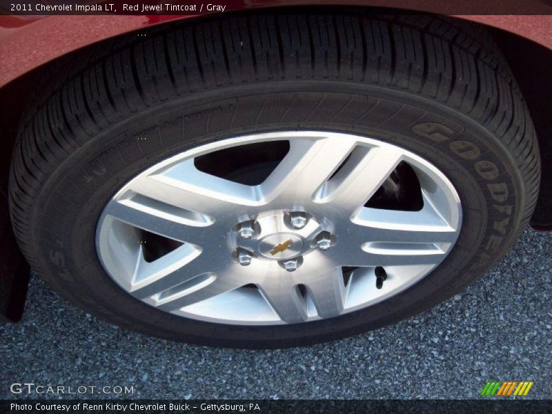 Red Jewel Tintcoat / Gray 2011 Chevrolet Impala LT