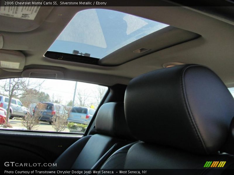 Silverstone Metallic / Ebony 2006 Chevrolet Monte Carlo SS