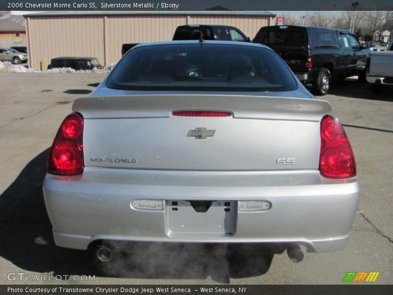 Silverstone Metallic / Ebony 2006 Chevrolet Monte Carlo SS