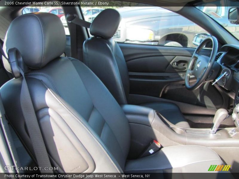 Silverstone Metallic / Ebony 2006 Chevrolet Monte Carlo SS