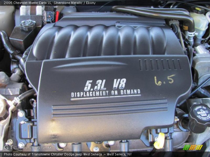  2006 Monte Carlo SS Engine - 5.3 Liter OHV 16-Valve V8