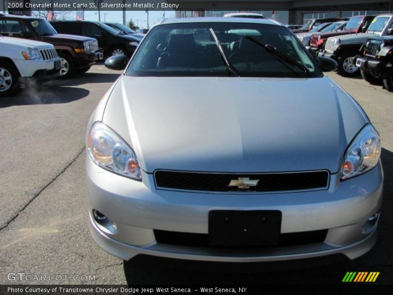 Silverstone Metallic / Ebony 2006 Chevrolet Monte Carlo SS