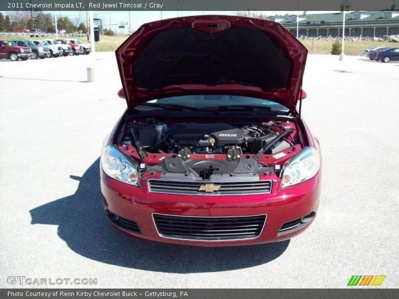 Red Jewel Tintcoat / Gray 2011 Chevrolet Impala LT