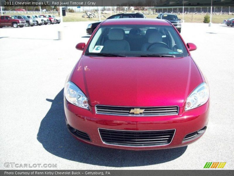 Red Jewel Tintcoat / Gray 2011 Chevrolet Impala LT