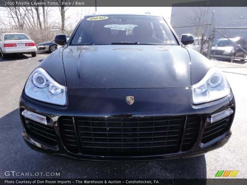 Black / Black 2010 Porsche Cayenne Turbo