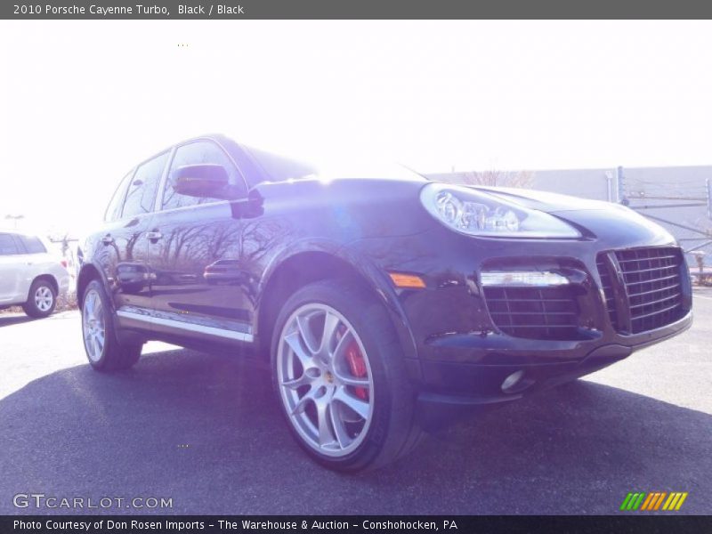 Black / Black 2010 Porsche Cayenne Turbo