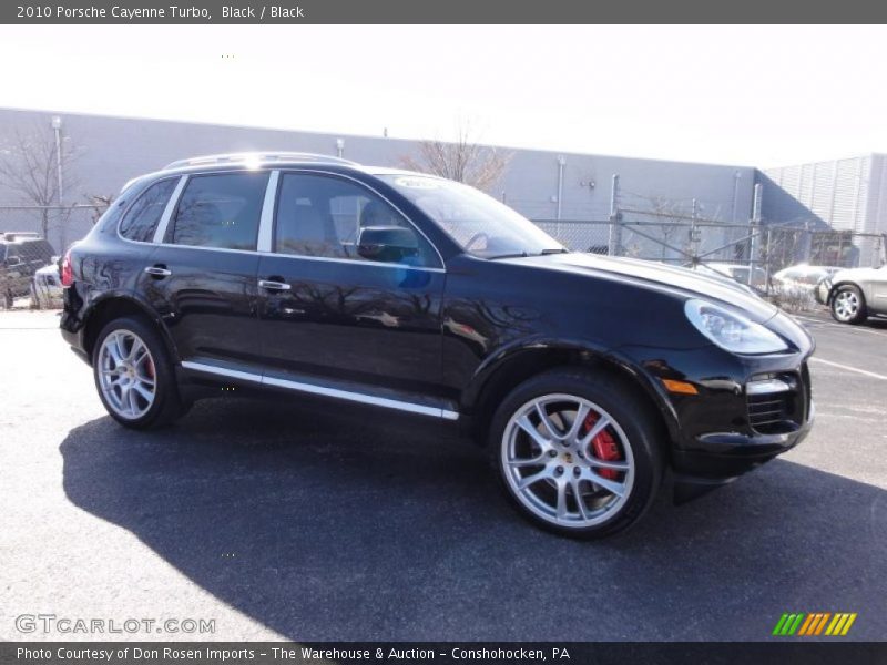 Black / Black 2010 Porsche Cayenne Turbo