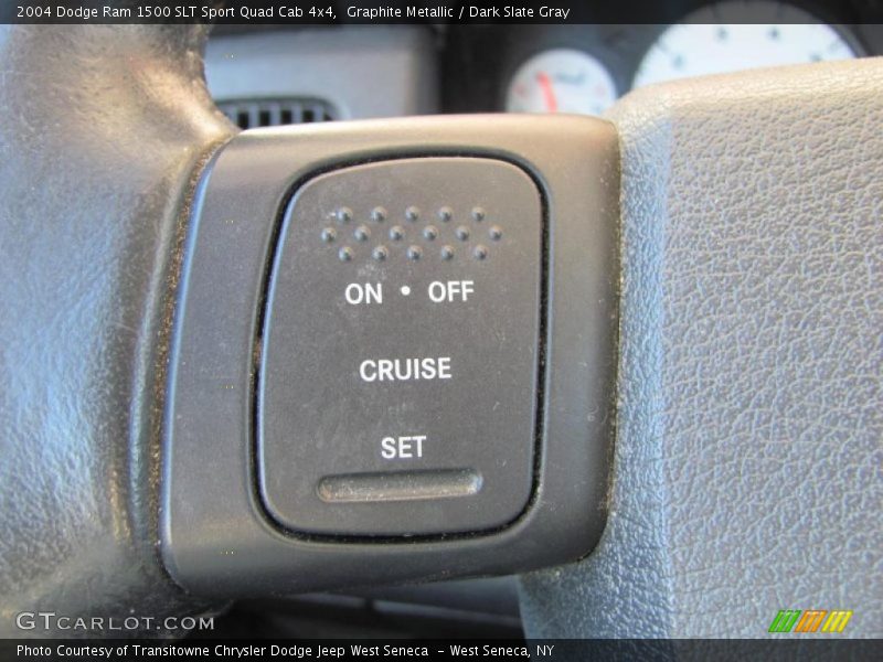 Graphite Metallic / Dark Slate Gray 2004 Dodge Ram 1500 SLT Sport Quad Cab 4x4