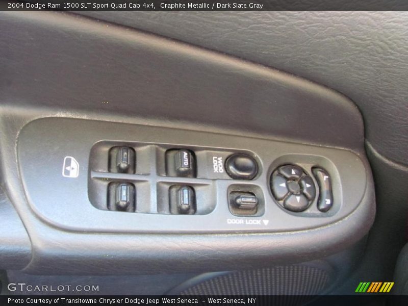Graphite Metallic / Dark Slate Gray 2004 Dodge Ram 1500 SLT Sport Quad Cab 4x4