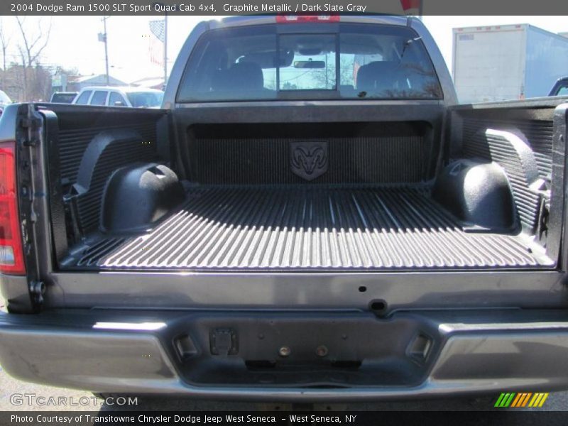 Graphite Metallic / Dark Slate Gray 2004 Dodge Ram 1500 SLT Sport Quad Cab 4x4