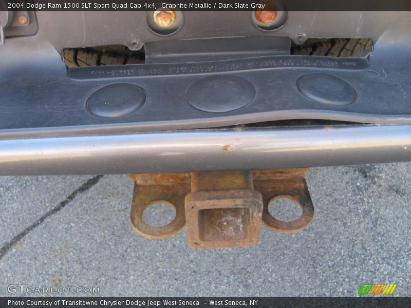Graphite Metallic / Dark Slate Gray 2004 Dodge Ram 1500 SLT Sport Quad Cab 4x4