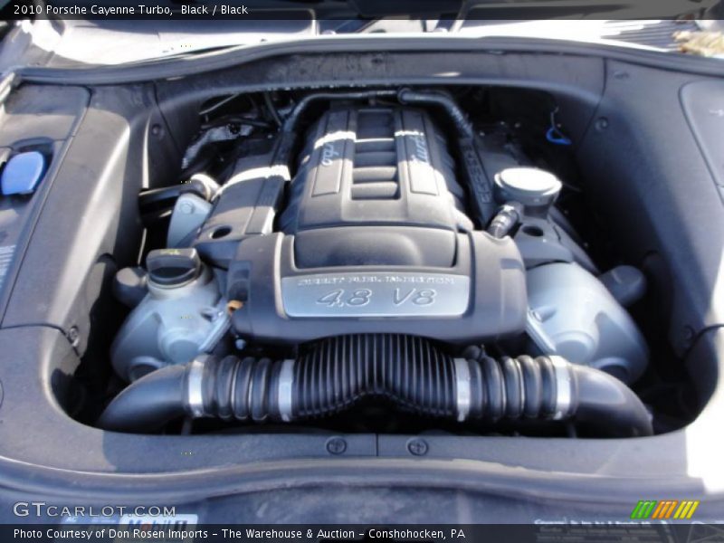  2010 Cayenne Turbo Engine - 4.8 Liter Twin-Turbocharged DFI DOHC 32-Valve VarioCam Plus V8