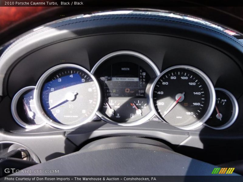 Black / Black 2010 Porsche Cayenne Turbo