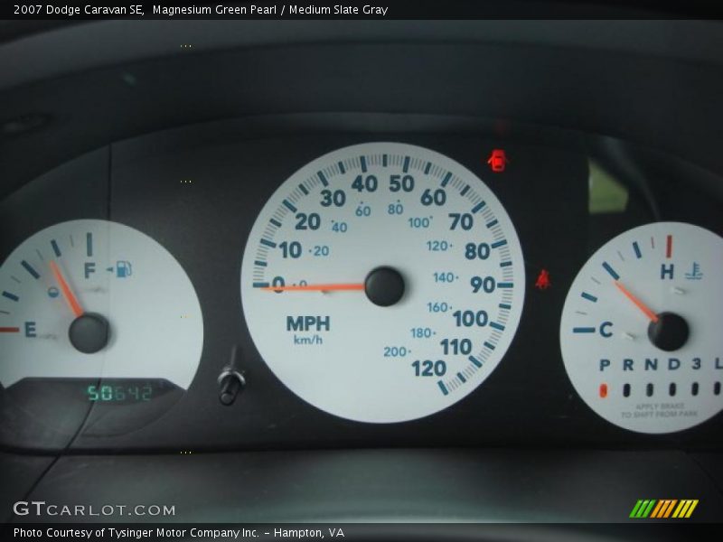  2007 Caravan SE SE Gauges
