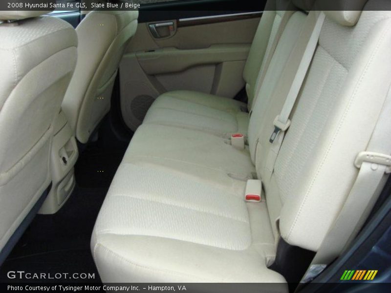  2008 Santa Fe GLS Beige Interior