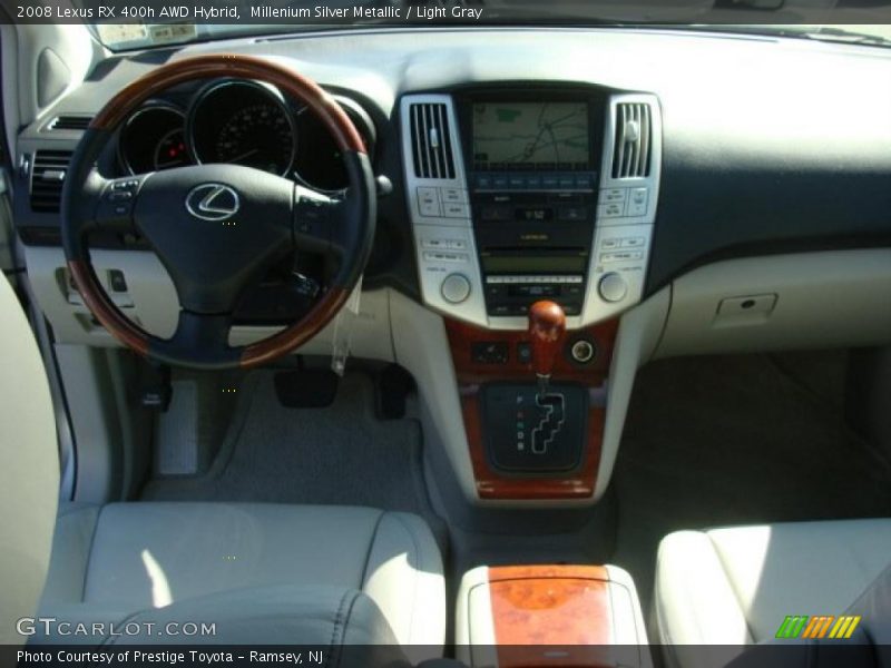 Millenium Silver Metallic / Light Gray 2008 Lexus RX 400h AWD Hybrid