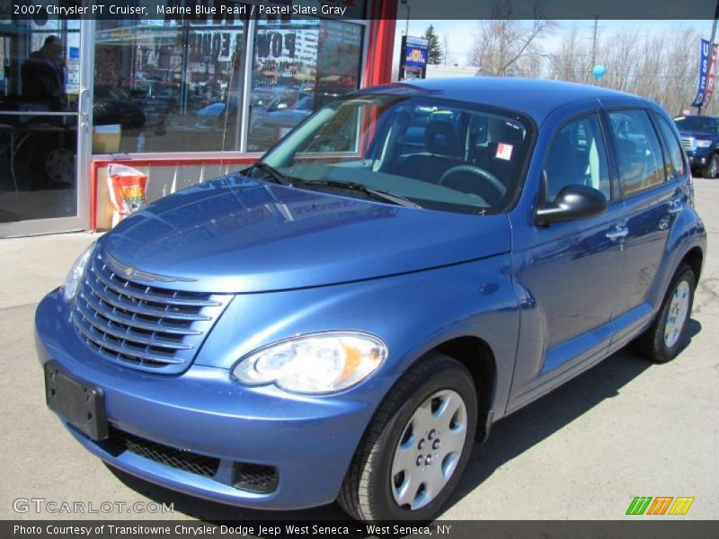 Marine Blue Pearl / Pastel Slate Gray 2007 Chrysler PT Cruiser