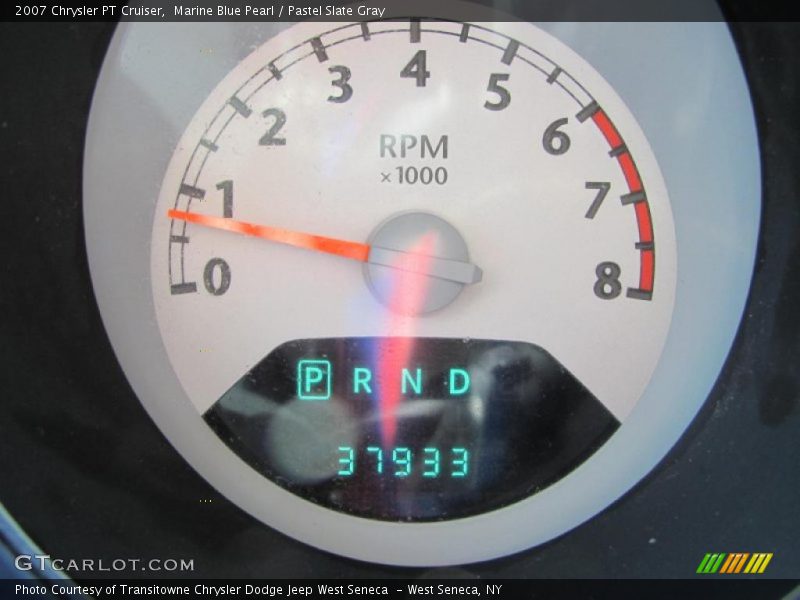 Marine Blue Pearl / Pastel Slate Gray 2007 Chrysler PT Cruiser