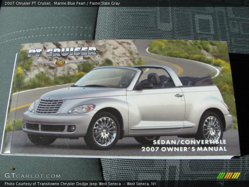 Marine Blue Pearl / Pastel Slate Gray 2007 Chrysler PT Cruiser