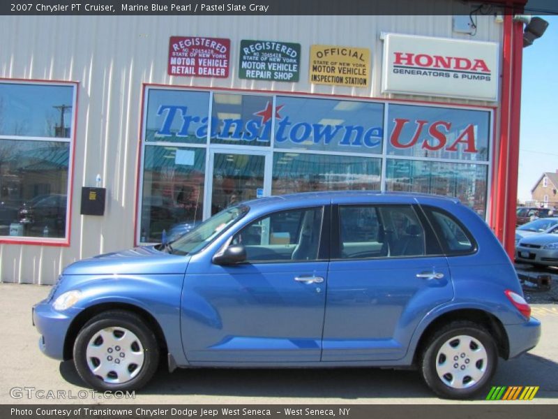 Marine Blue Pearl / Pastel Slate Gray 2007 Chrysler PT Cruiser
