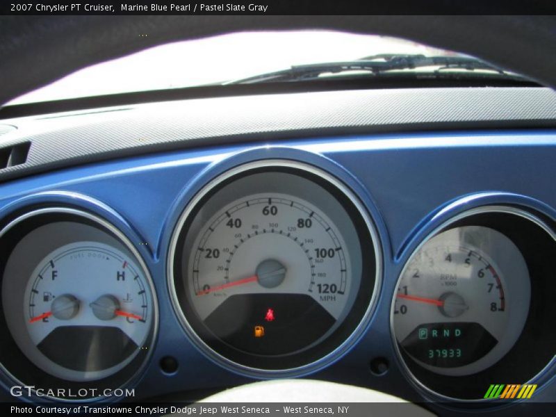 Marine Blue Pearl / Pastel Slate Gray 2007 Chrysler PT Cruiser
