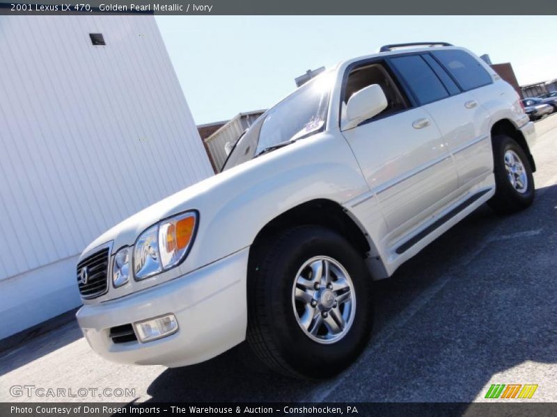 Golden Pearl Metallic / Ivory 2001 Lexus LX 470