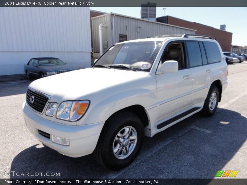 Golden Pearl Metallic / Ivory 2001 Lexus LX 470