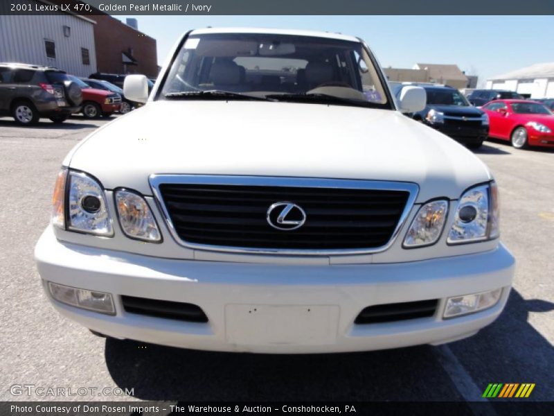 Golden Pearl Metallic / Ivory 2001 Lexus LX 470