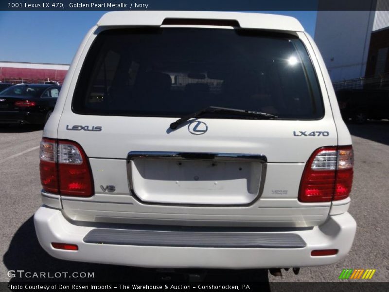 Golden Pearl Metallic / Ivory 2001 Lexus LX 470