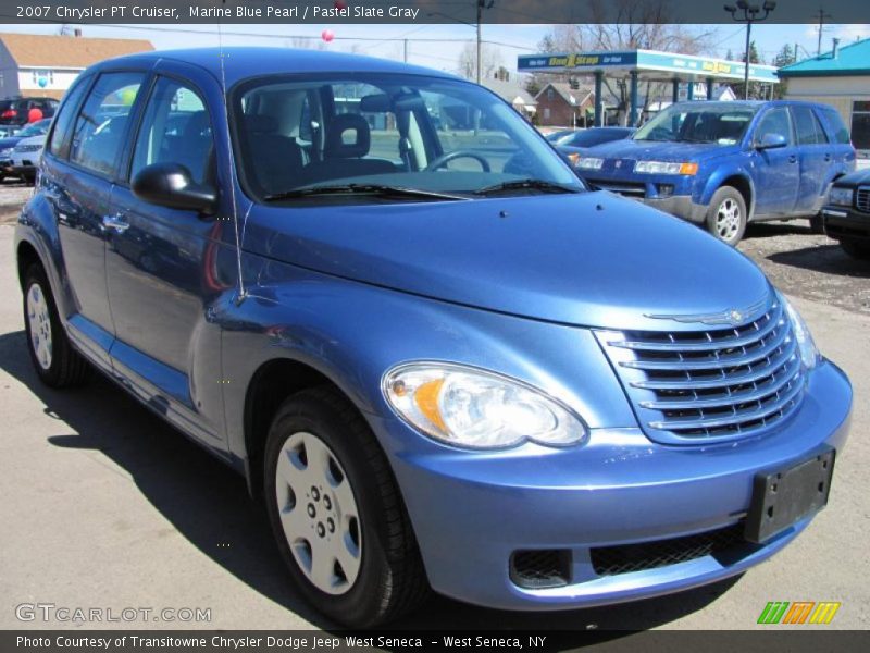 Marine Blue Pearl / Pastel Slate Gray 2007 Chrysler PT Cruiser