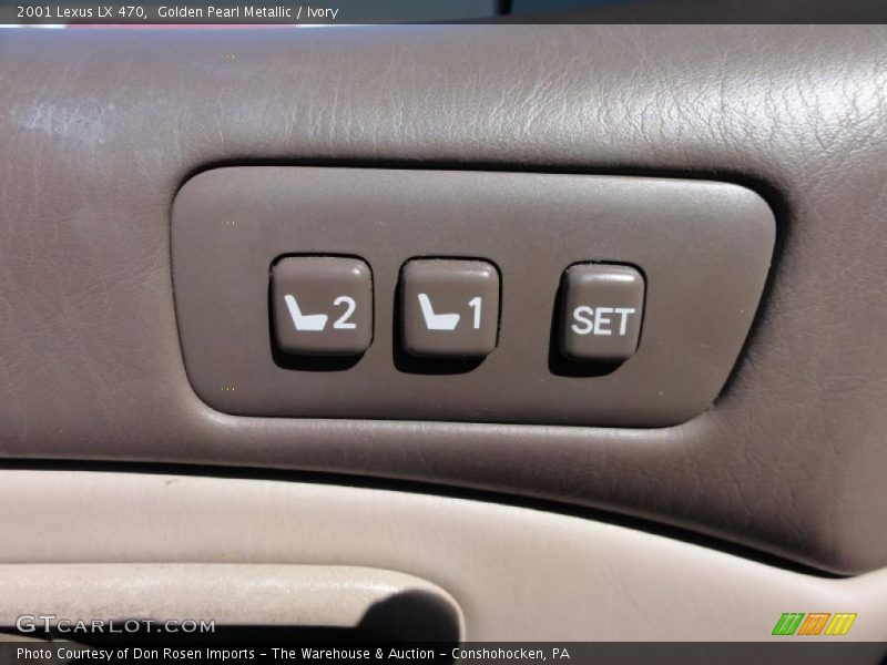 Golden Pearl Metallic / Ivory 2001 Lexus LX 470