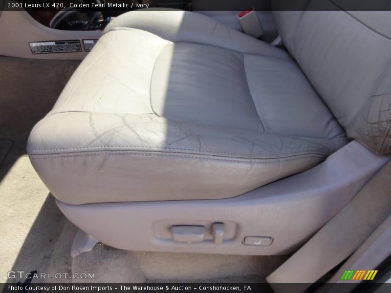 Golden Pearl Metallic / Ivory 2001 Lexus LX 470