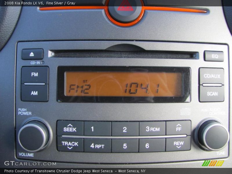 Fine Silver / Gray 2008 Kia Rondo LX V6