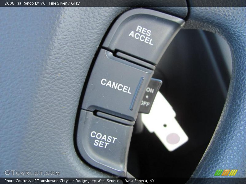 Fine Silver / Gray 2008 Kia Rondo LX V6