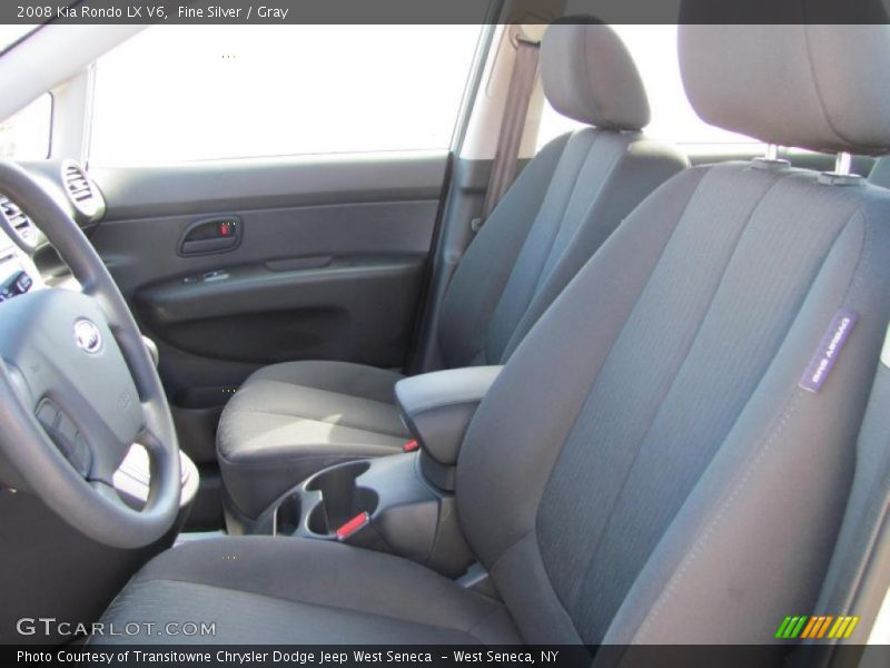 Fine Silver / Gray 2008 Kia Rondo LX V6