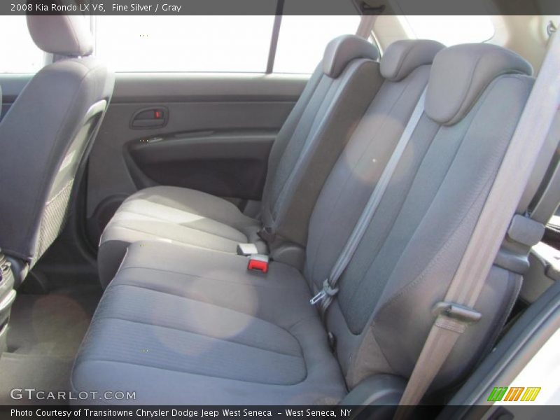 Fine Silver / Gray 2008 Kia Rondo LX V6