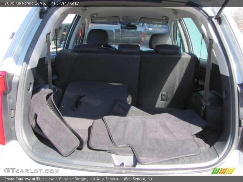 Fine Silver / Gray 2008 Kia Rondo LX V6