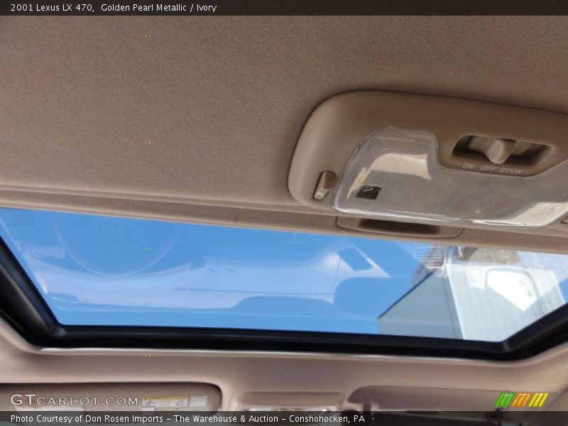 Golden Pearl Metallic / Ivory 2001 Lexus LX 470