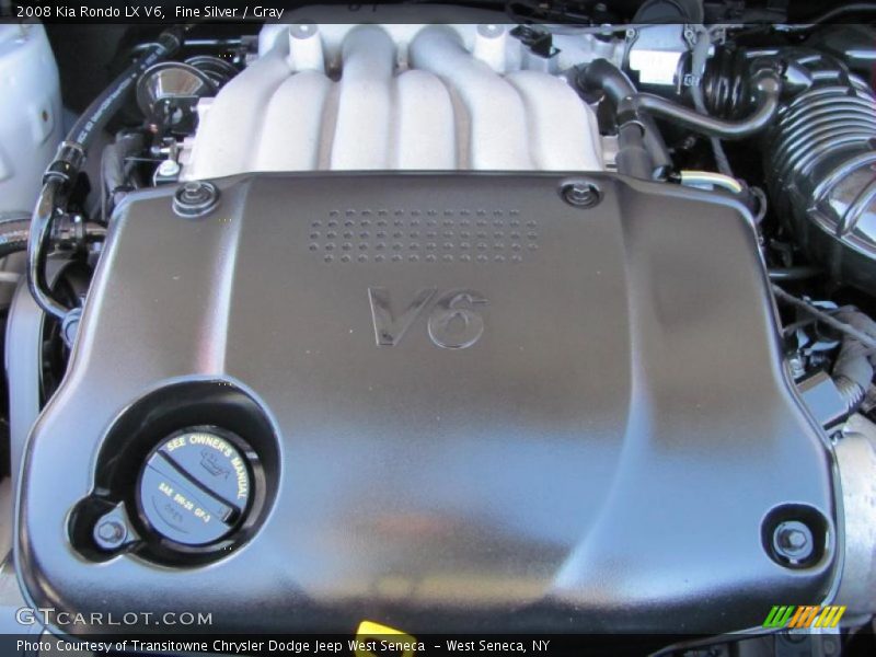 Fine Silver / Gray 2008 Kia Rondo LX V6