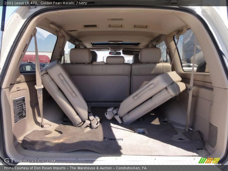 Golden Pearl Metallic / Ivory 2001 Lexus LX 470