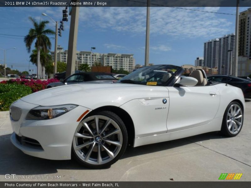  2011 Z4 sDrive35i Roadster Alpine White