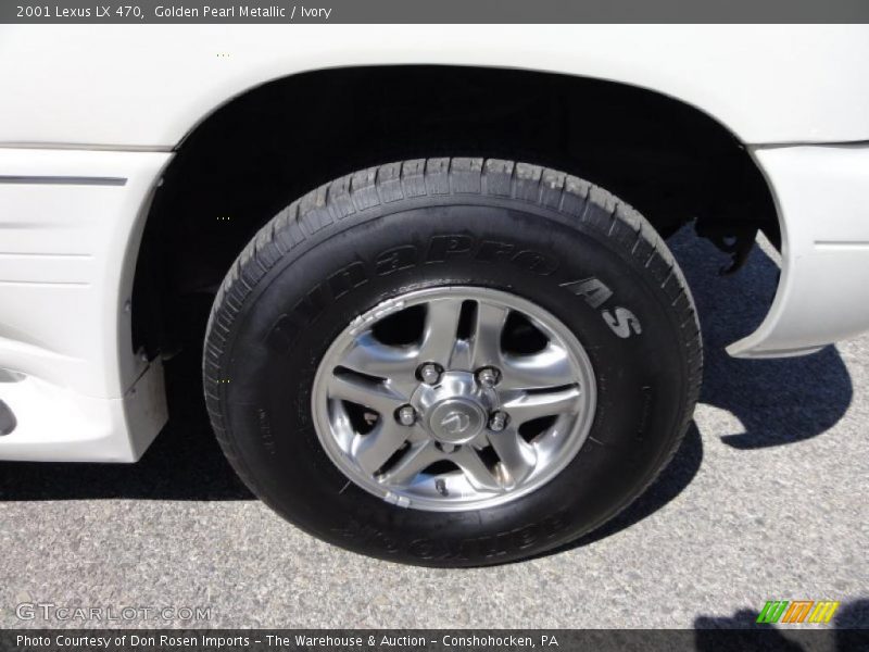 Golden Pearl Metallic / Ivory 2001 Lexus LX 470