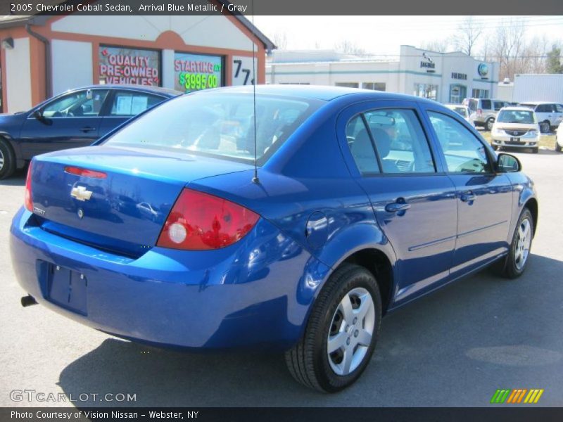 Arrival Blue Metallic / Gray 2005 Chevrolet Cobalt Sedan