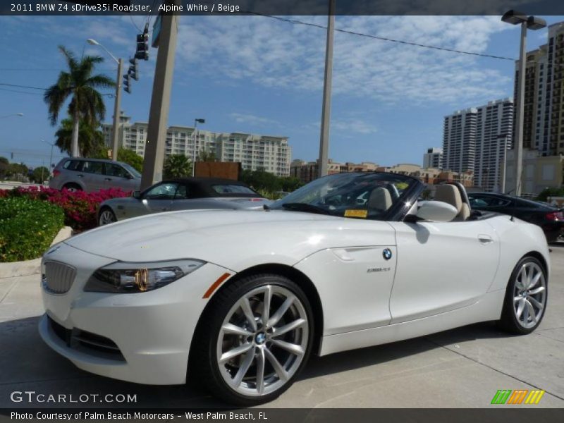  2011 Z4 sDrive35i Roadster Alpine White